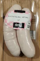 Boudin blanc nature