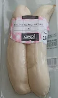 Boudin blanc nature