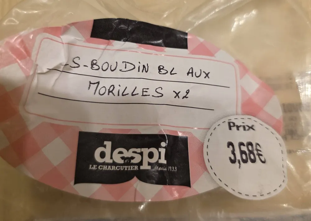 LS-BOUDIN BL AUX MORILLES X2