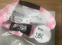 Saucisse fumée cuite