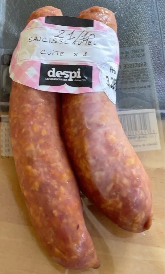 Saucisse fumee cuite