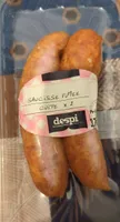 Saucisses fumées cuites