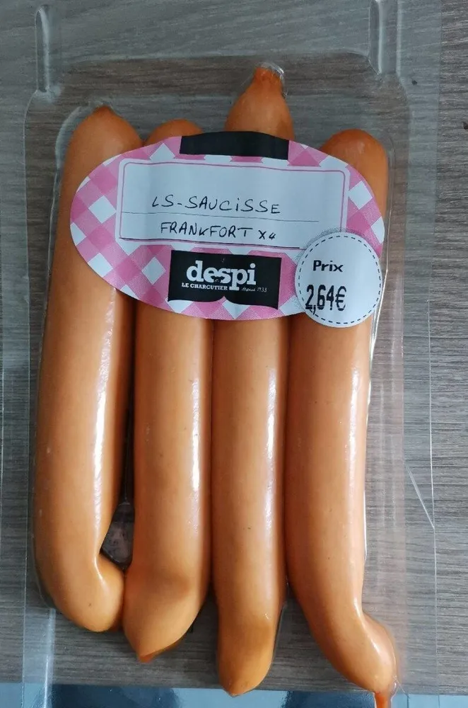 Saucisse de frankfort