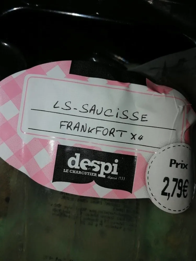 Saucisse Frankfort