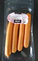 Saucisses de Frankfort x4