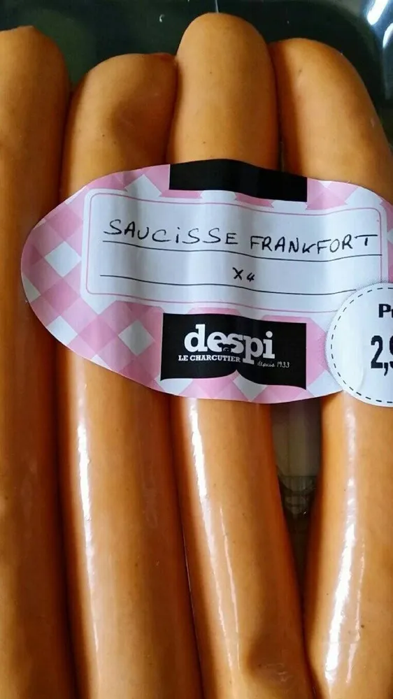 Saucisses Frankfort