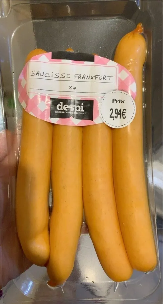 Saucisse frankfort