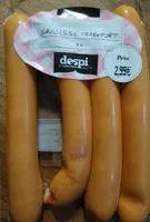 Saucisse frankfort