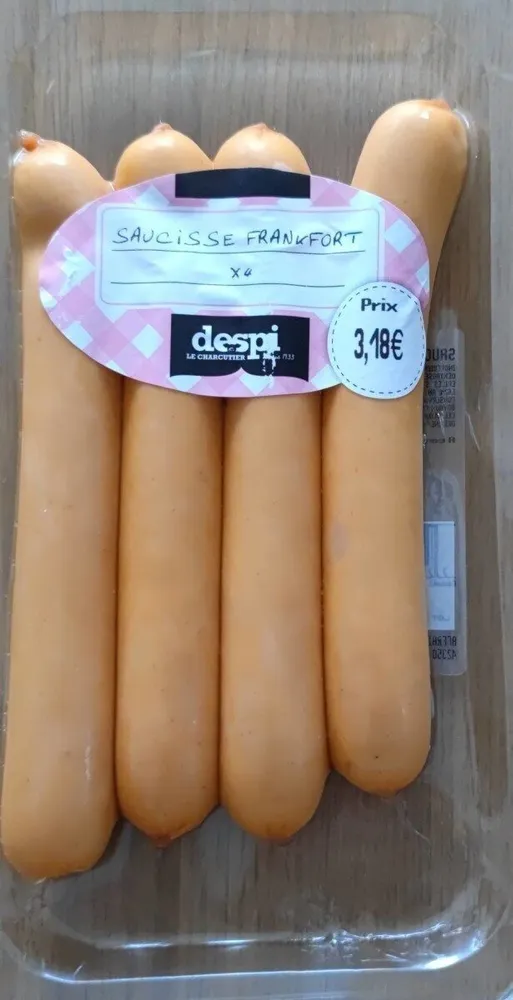 Saucisses Frankfort