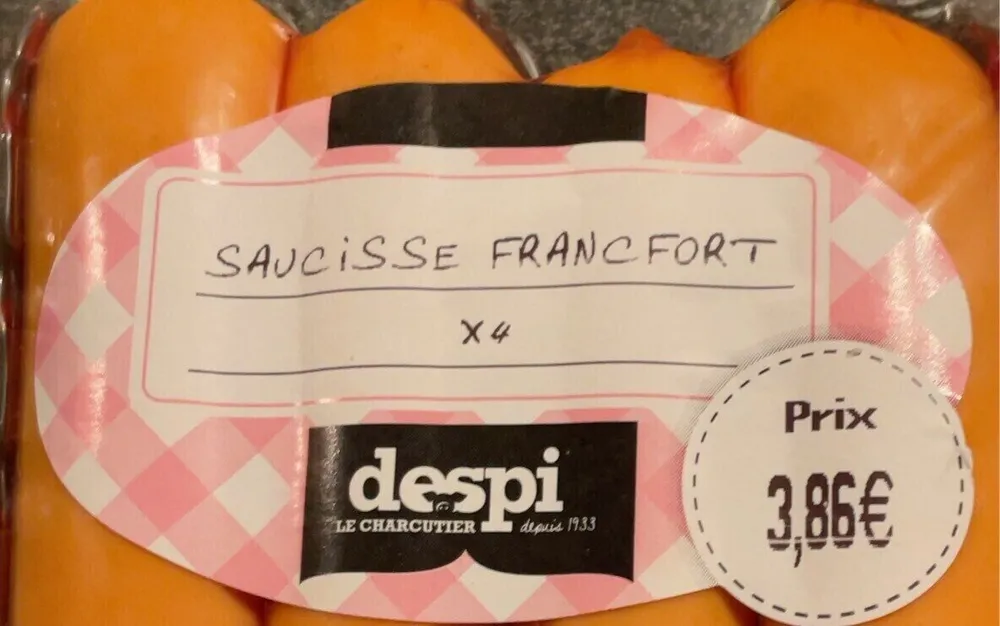 Saucisse francfort