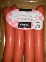 Les saucisses de strasbourg
