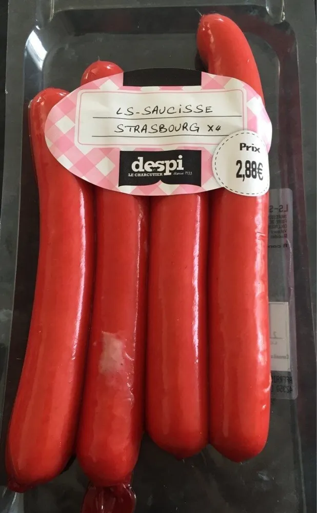 Saucisse de strasbourg