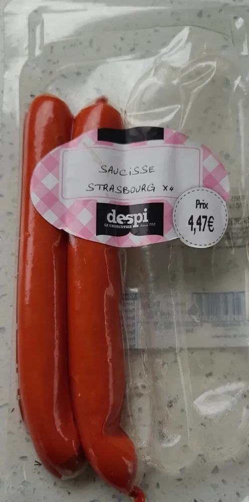 Saucisse de Strasbourg