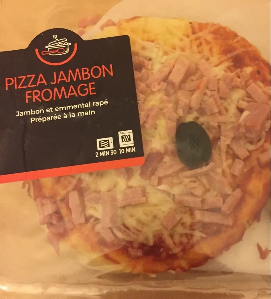 Pizza jambon fromage