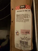 Saucisson pur porc vpf