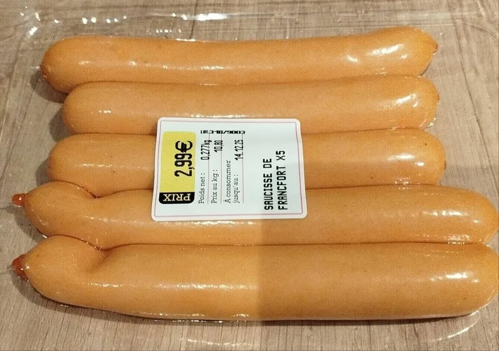 Saucisses de Francfort