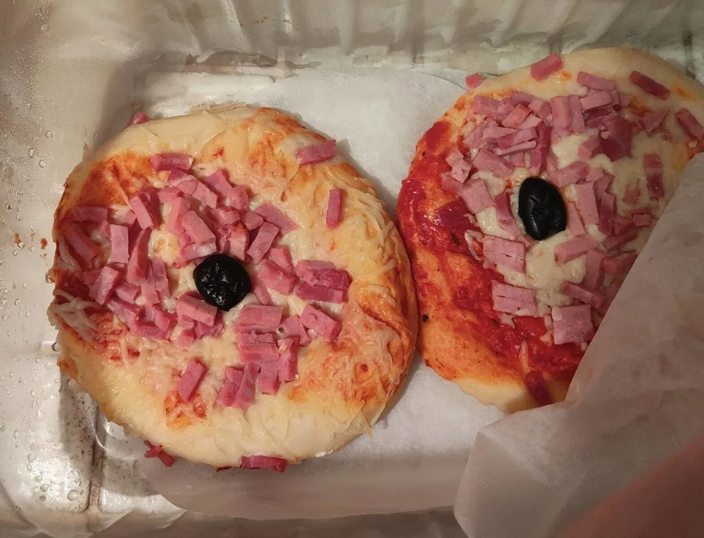 Pizza jambon fromage x6