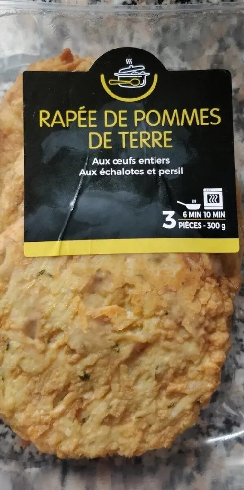Râpée de pommes de terre