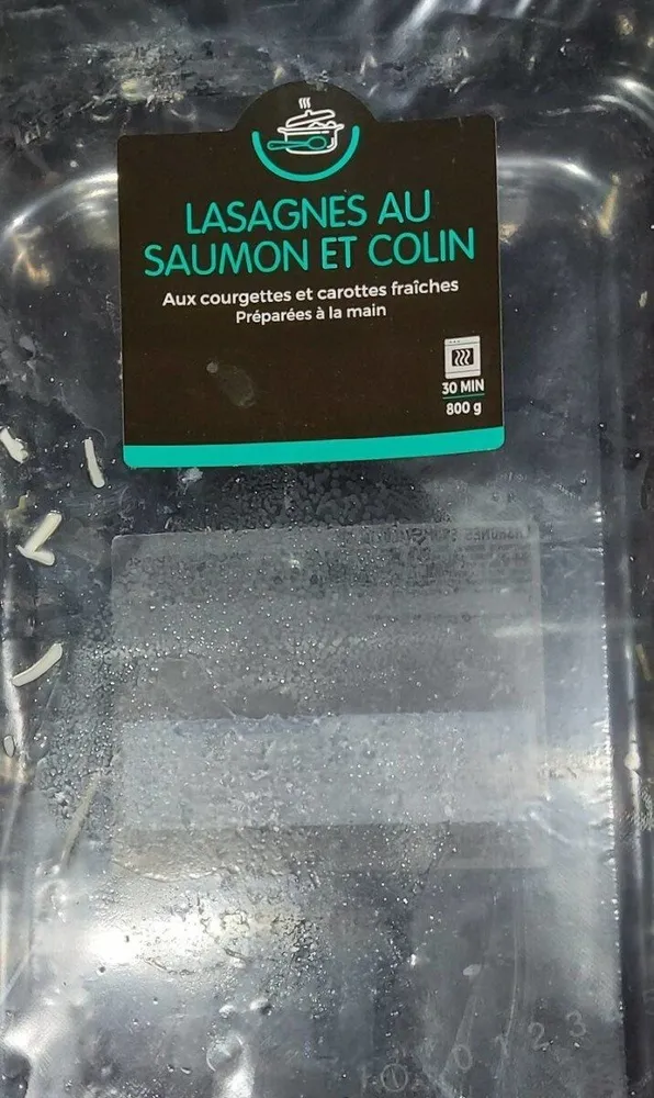 Lasagne saumon colin