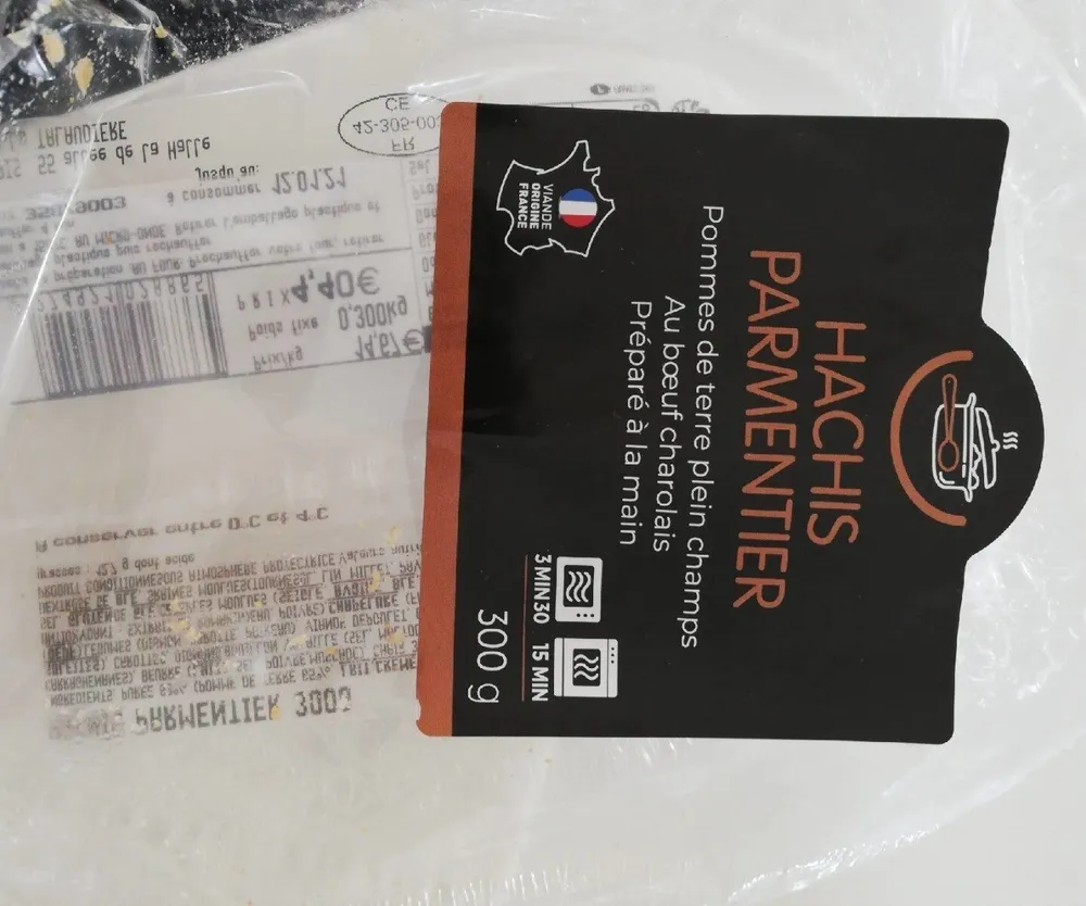 Hachis Parmentier Grand Frais
