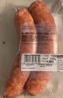 Saucisse fumée cuite