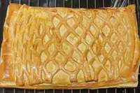 Feuilleté jambon champignons