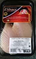 Découpe de poulet fermier d'Alsace