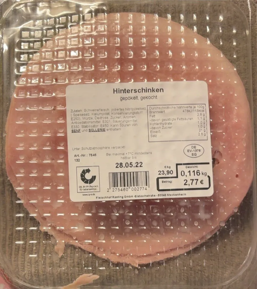Hinterkochschinken