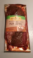 Magret de canard mariné aux cèpes