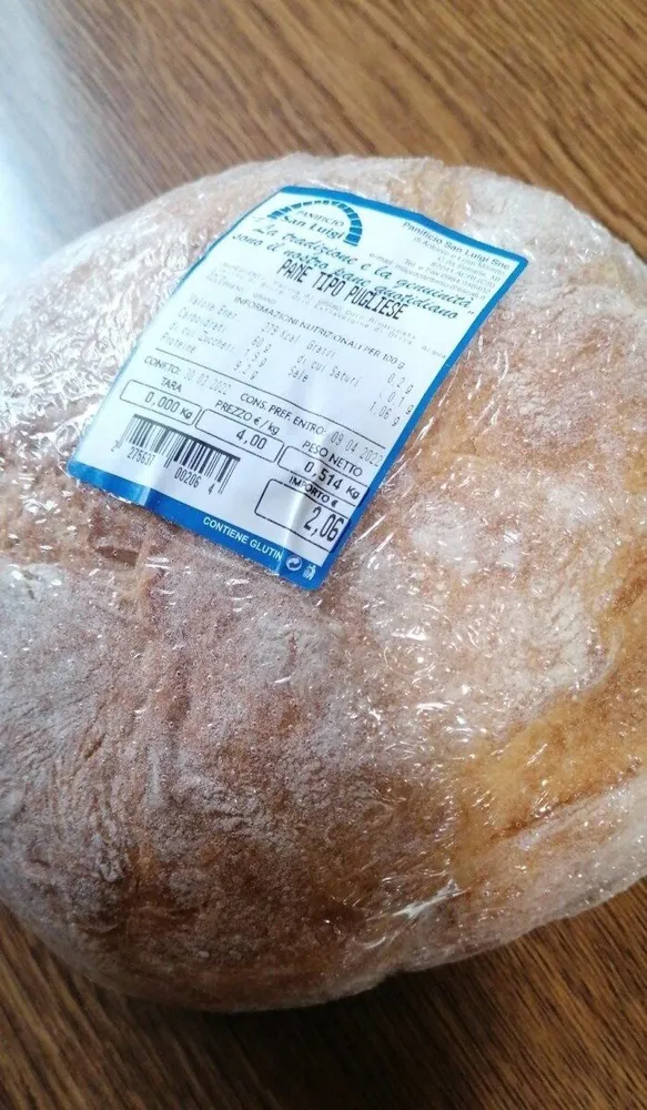 Pane tipo pugliese
