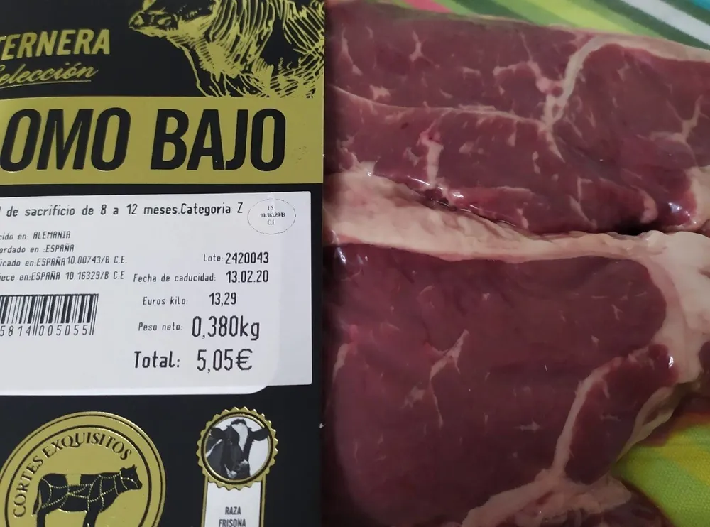 Lomo Bajo ternera de selección
