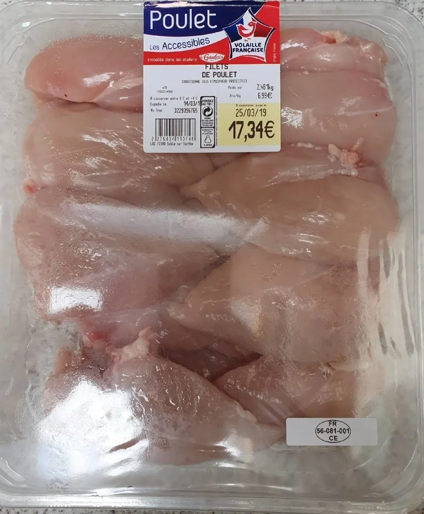 Filet de poulet