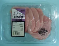 Pechuga pavo fileteada