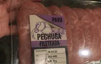 Pechuga fileteada de pavo