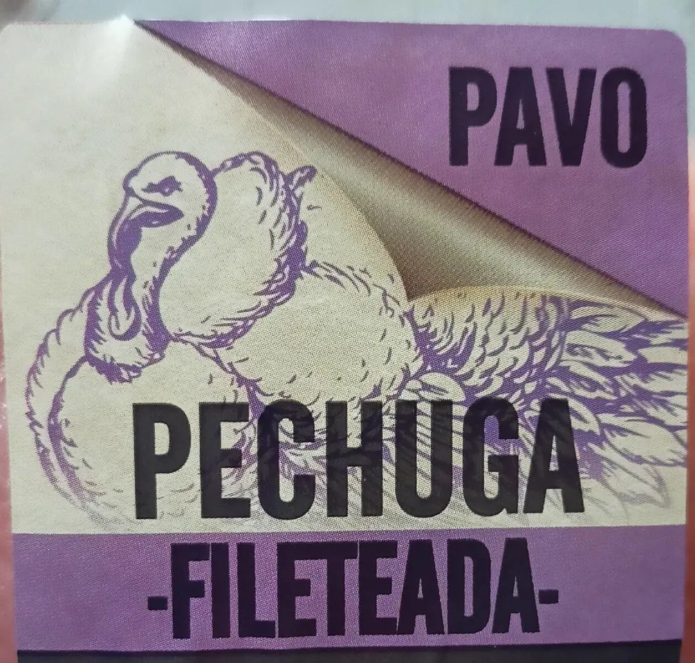 Pechuga pavo fileteada