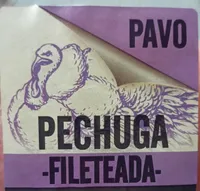 Pechuga pavo fileteada