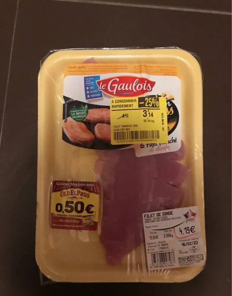 Filet de dinde