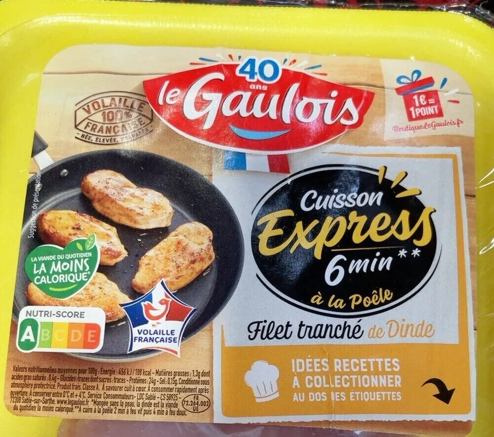 Filet tranché de Dinde