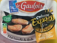Filet tranché de dinde