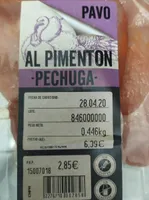 Pavo al pimenton