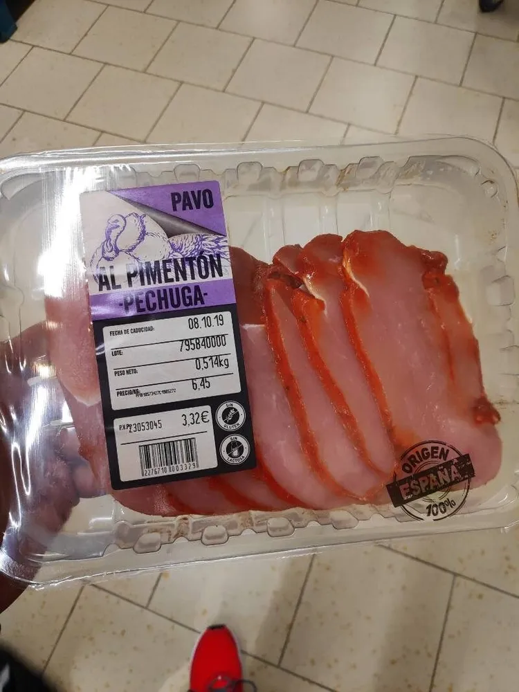 Pechuga de pavo al pimenton