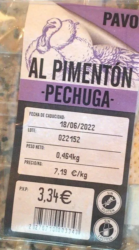 Pechuga al pimenton
