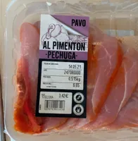 Pechuga pavo al pimentón