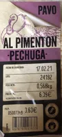 Pavo al pimentón