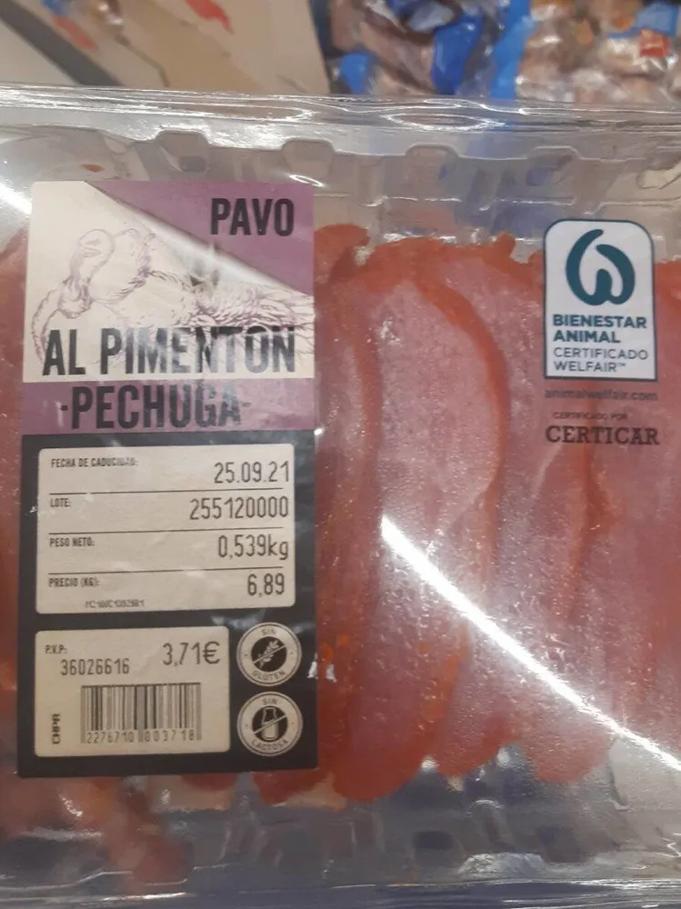 Pavo al pimentón