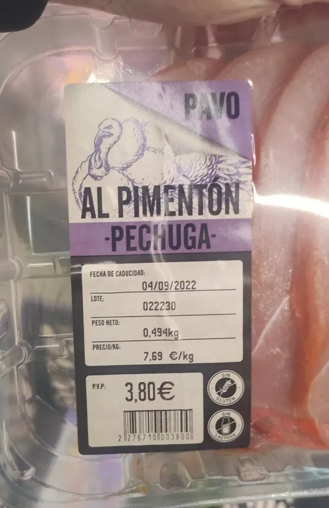 Pechuga al pimentón