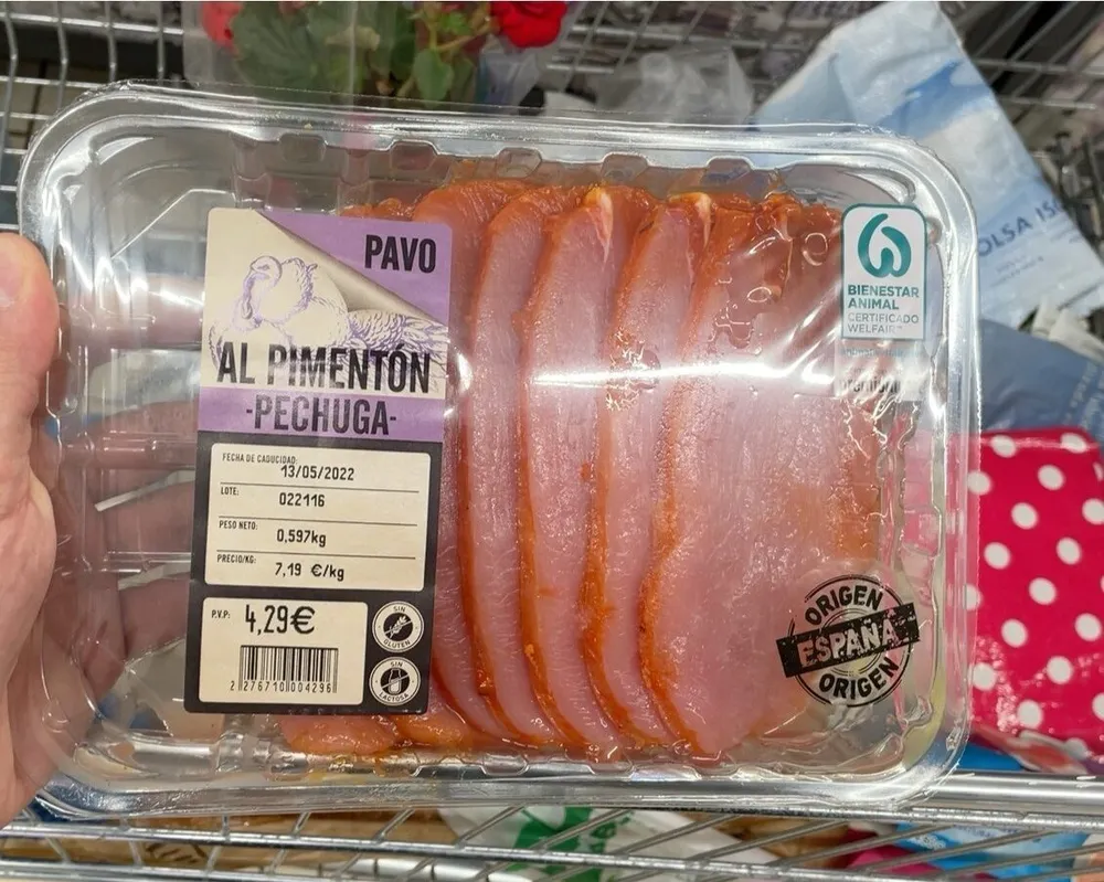 Pechiga pavo al pimenton