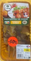 Brochette de dinde