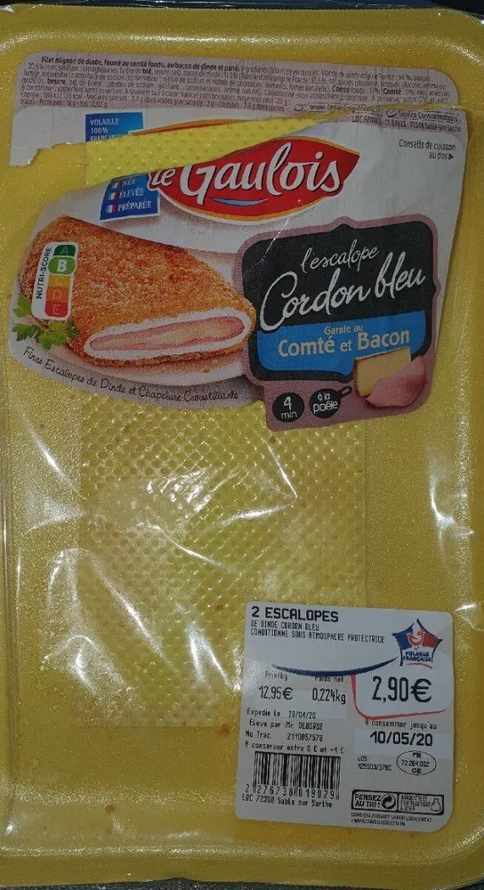 Escalope cordon bleu