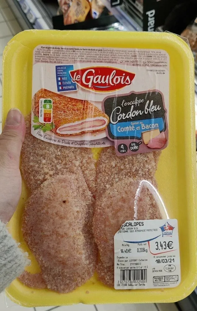 L'escalope cordon bleu